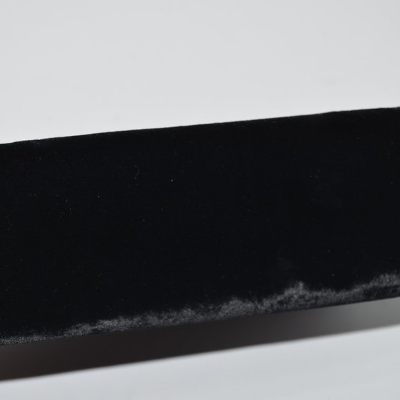 Vintage 40’s or 50’s Black Velvet Evening Bag with Attached Coin Purse MCM Pinup - Picture 15 of 15